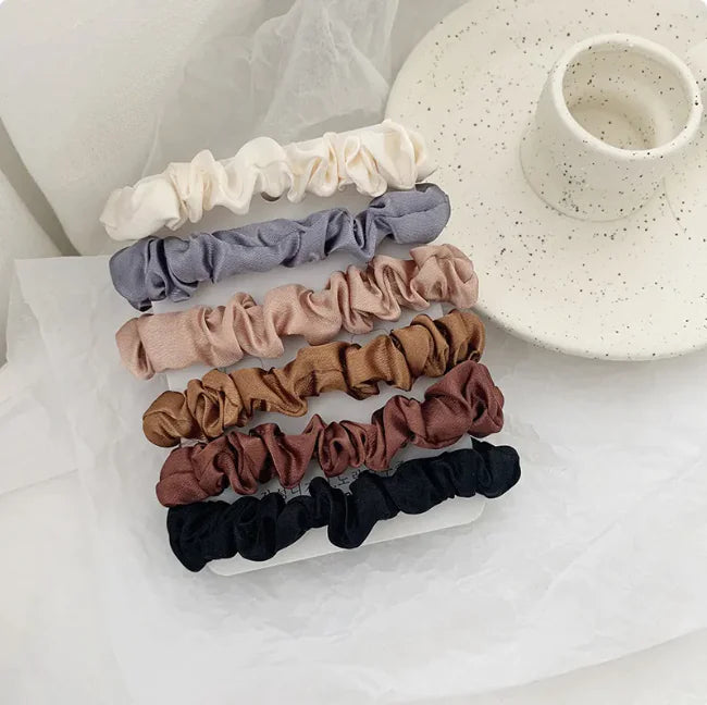Serenne Salon Chic Satin French Hair Tie Set